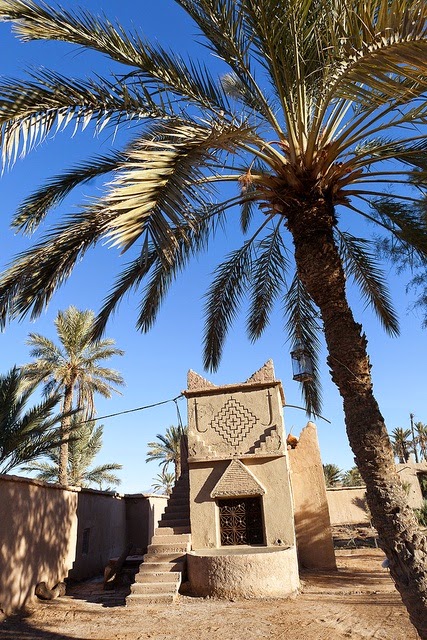 oasis, Ouled Said, Ouarzazate, Morocco. Photo: hubertguyon