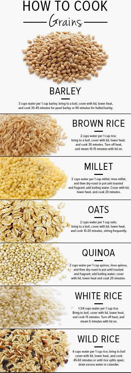 How to cook grains