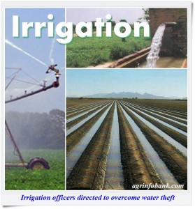 Irrigation officers directed to overcome water theft 279x300 Irrigation officers directed to overcome water theft