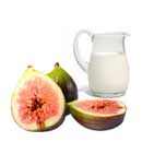 A half-cup of figs has as much calcium as a half-cup of milk